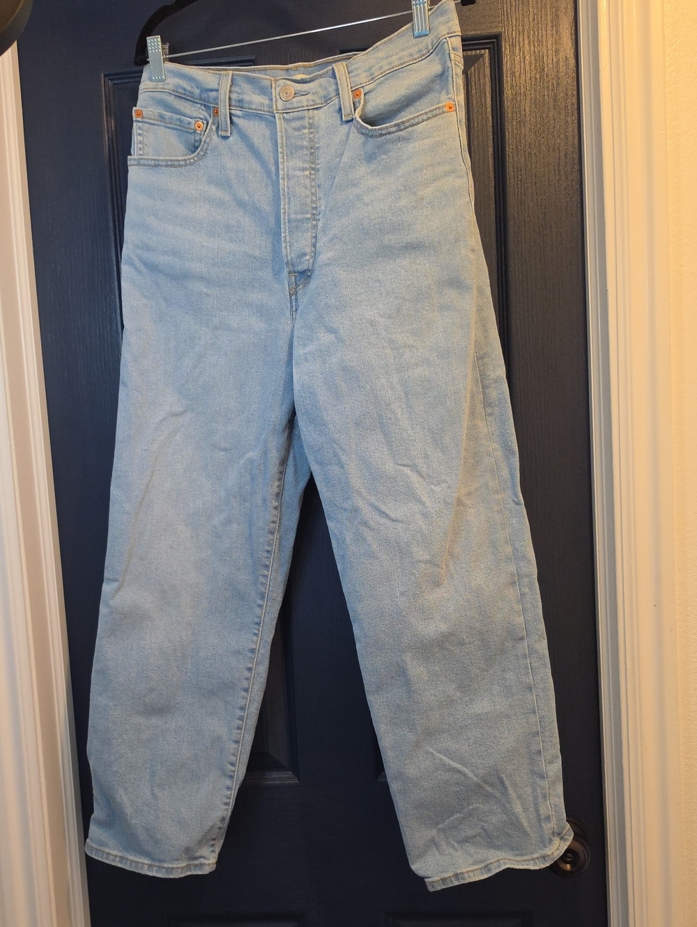 Levi's Light Blue Straight-Leg Women's Jeans